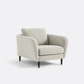 Fauteuil, gevlekte structuurstof, Amy