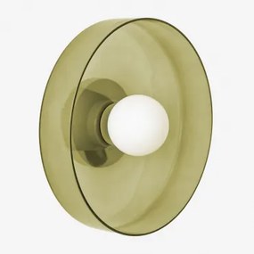 Jaxal Wandlamp Voor Badkamer Ø35 Cm & Cactus Groen - Sklum