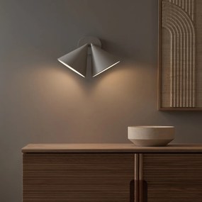 Wandlamp met dubbele kegel, Moke