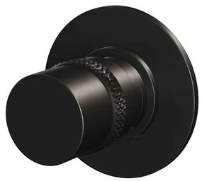Brauer Black Edition complete inbouw regendouche met staafhanddouche, rechte wandarm en hoofddouche 20cm set 1 zwart mat