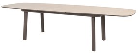 Manolo uitschuifbare dining tuintafel printed ceramic 230-290x100xH75 cm terre Taste 4SO