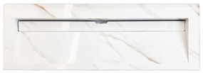 Lambini Designs Quri keramische wastafel 140cm marmer zonder kraangaten