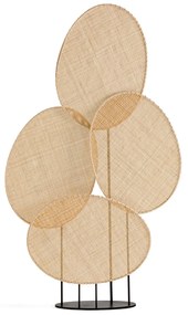 Geweven rotan scherm, Canopée design E. Gallina