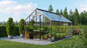 Vitavia Meridian 1 serre - 11,5m² - Zwart