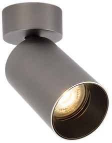 Mila 1 Rond Opbouwspot Gun Metal