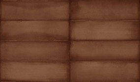 Wandtegel Estudio Ghent 24x7cm copper glossy glans