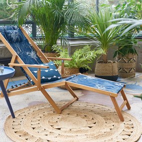 Rond vloerkleed in jute, Aftas