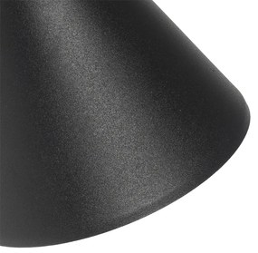 Moderne buiten wandlamp zwart IP44 verstelbaar - Ciara