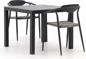 + 10% kassakorting | Diningset Manifesto | 2 personen polywood | Tuinset stapelbaar | 3-delig | Kees Smit Tuinmeubelen