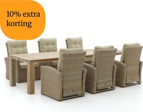 + 10% kassakorting | Diningset Intenso  | 6 personen | Tuinset teakhout | 7-delig | Kees Smit Tuinmeubelen