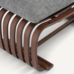 Poef in bamboe Zhao, design E.Gallina