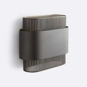 Dubbele wandlamp in metaal, Leila