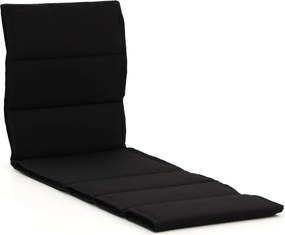 Ligbedkussen Tuin | Zwart | Olefin | Tex Style | 200x57cm | Kees Smit Tuinmeubelen
