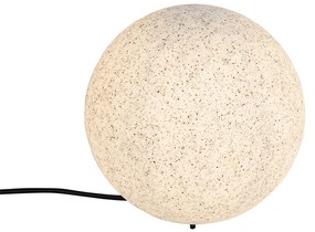 Moderne buitenlamp grijs 25 cm IP65 - Nura