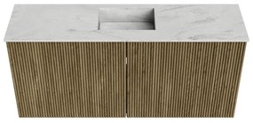 Mondiaz Joya DLux 90cm toiletmeubel dusk met wastafel faye midden 1 kraangat opalo