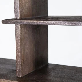 Eleonora Oliver Vakkenkast Mangohout Bruin - 120x40x220cm.