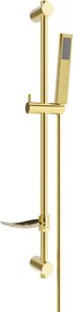 Mexen DF00 schuifbare doucheset, goud - 785004582-50