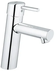 GROHE Concetto waterbesparende wastafelkraan medium 28mm met temperatuurbegrenzer chroom 23451001