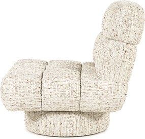 Bubbel Fauteuil Draaibaar Beige
