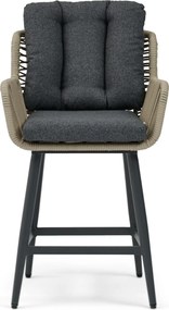 Tuinstoel Rope Grijs-antraciet Coco Alto high