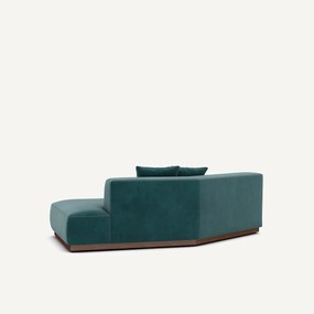 Rechte halve zetel in fluweel, JACOPO