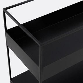 Opbergrek met stalen vinyl bak, Hiba