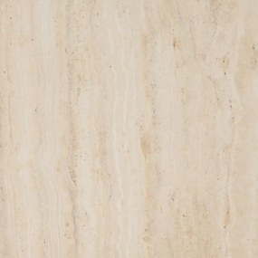 Ronde Salontafelset Beige Travertin Look