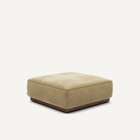 Voetensteun in stonewashed fluweel, JACOPO