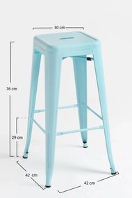 Set 4 hoge Torix krukken