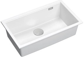 granieten spoelbak Logan 110 White