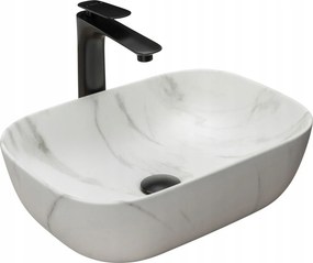 Opzetwastafel Rea Belinda Marble Marble Mat