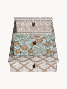 Handgemaakte opbergdozen Keepsake, set van 3