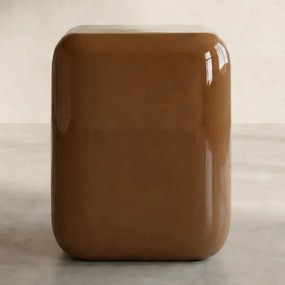 Krukje Glanzend Mosterd - 34 X 34cm.