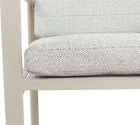 Tuinstoel Aluminium Taupe-naturel-bruin Test - Lifestyle Garden Furniture Nuno