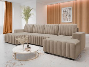 Hoekbank Columbus 232, Aanwezig, Aanwezig, 310x140x85cm, 139 kg, Poten: Hout