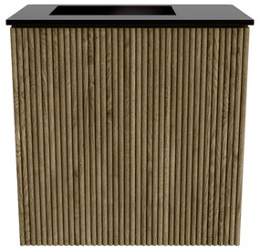 Mondiaz Joya 40cm toiletmeubel dusk met wastafel faye links 1 kraangat urban