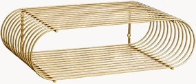 Metalen wandrek Curva, B 40 cm