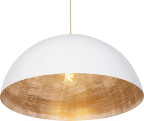 Industriële hanglamp wit met goud 50 cm - Magna Eco