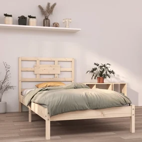 vidaXL Bedframe massief hout 90x200 cm