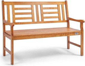 VEVOR Tuinbank Patiobank Gemaakt van Hout, 122 cm Parkbank Rustbank 318 kg Draagvermogen, 3-persoons tuin- en parkbank met rugleuning en armleuningen, vintage bank voor tuin, park, tuin, veranda etc.