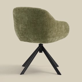 Draaibare Eetkamerstoel Groen