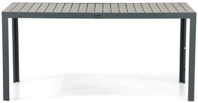 Tuinset 4 personen 160 cm Aluminium/textileen Grijs Hartman Alice/Solare