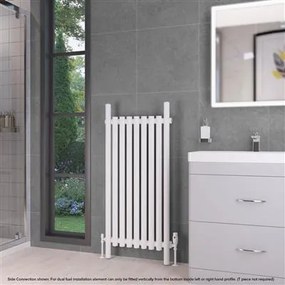 Eastbrook Lambourne horizontale radiator 55x120cm 837W wit mat