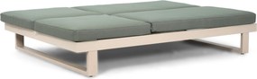 Lifestyle Garden Furniture Massimo Ligbed Met Kussen Loft/moss Green Aluminium Taupe