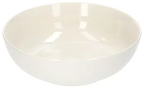 Schaal, organisch, porselein, wit,Ø 22 cm x 7 cm