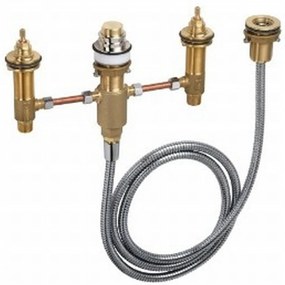 Hansgrohe basisgarnituur 4-gats badrandkraan