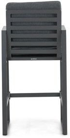 Barstoel Aluminium Grijs-antraciet Lifestyle Garden Furniture Nuno