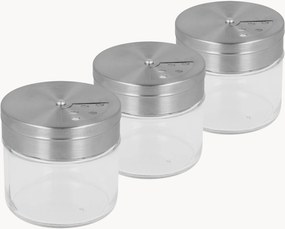 Kruidenpotten Mex van glas, 3-delig