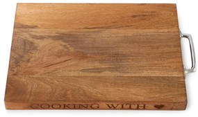Rivièra Maison - Cooking With Love Cutting Board - Kleur: bruin
