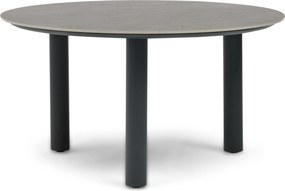 Dining Tuintafel rond 140 cm Grijs Trino